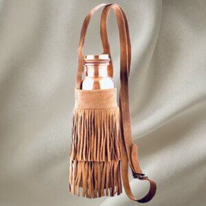 Eco-Friendly and Sustainable Light Brown Tamra Water Bottle Carrier